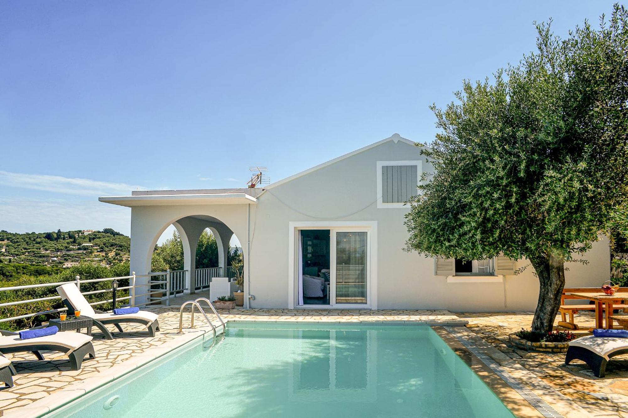 Porto OziasLioniskari Seaviews - Paxoi'S Private Pool Oasis别墅 外观 照片