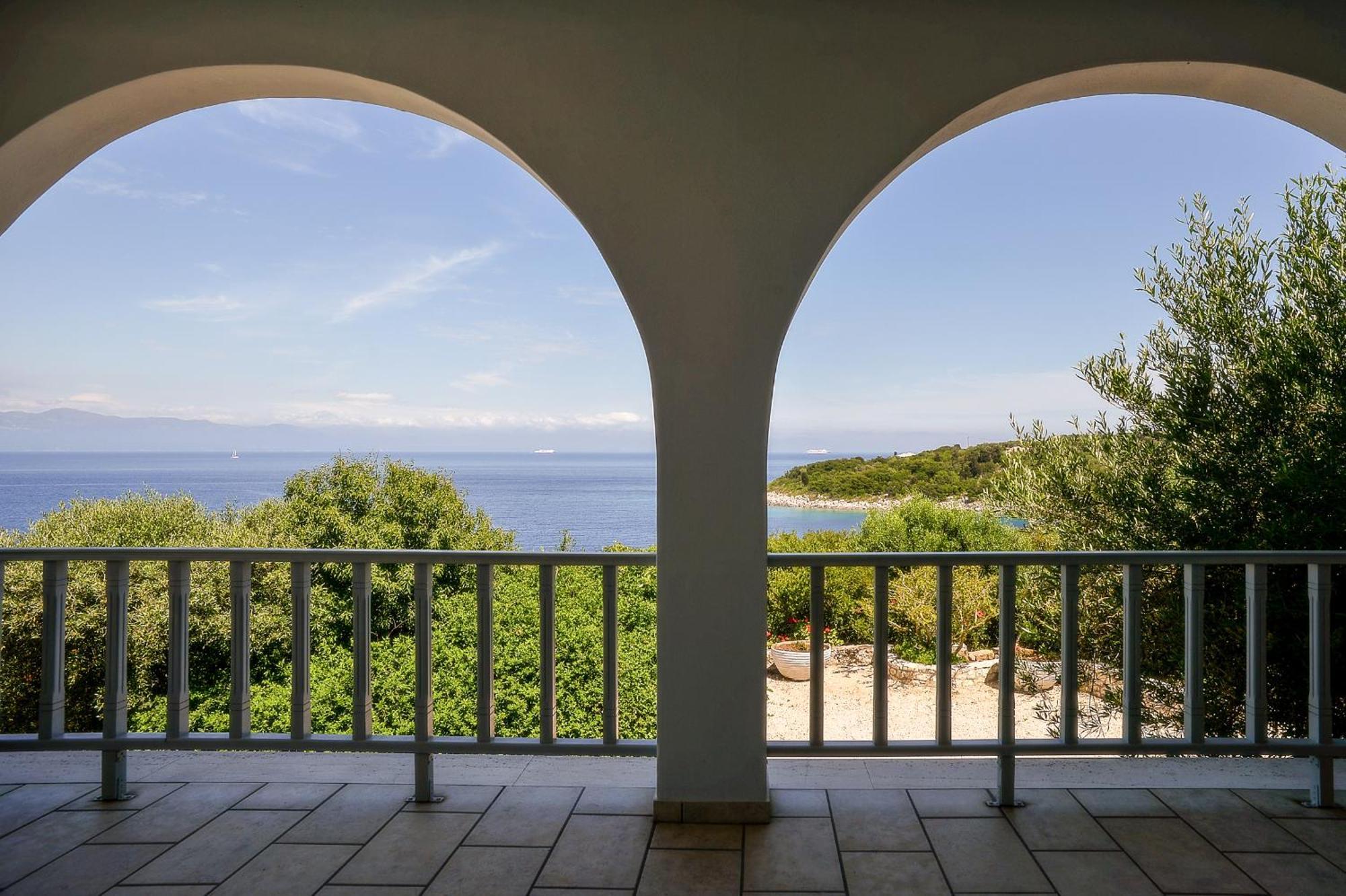 Porto OziasLioniskari Seaviews - Paxoi'S Private Pool Oasis别墅 外观 照片