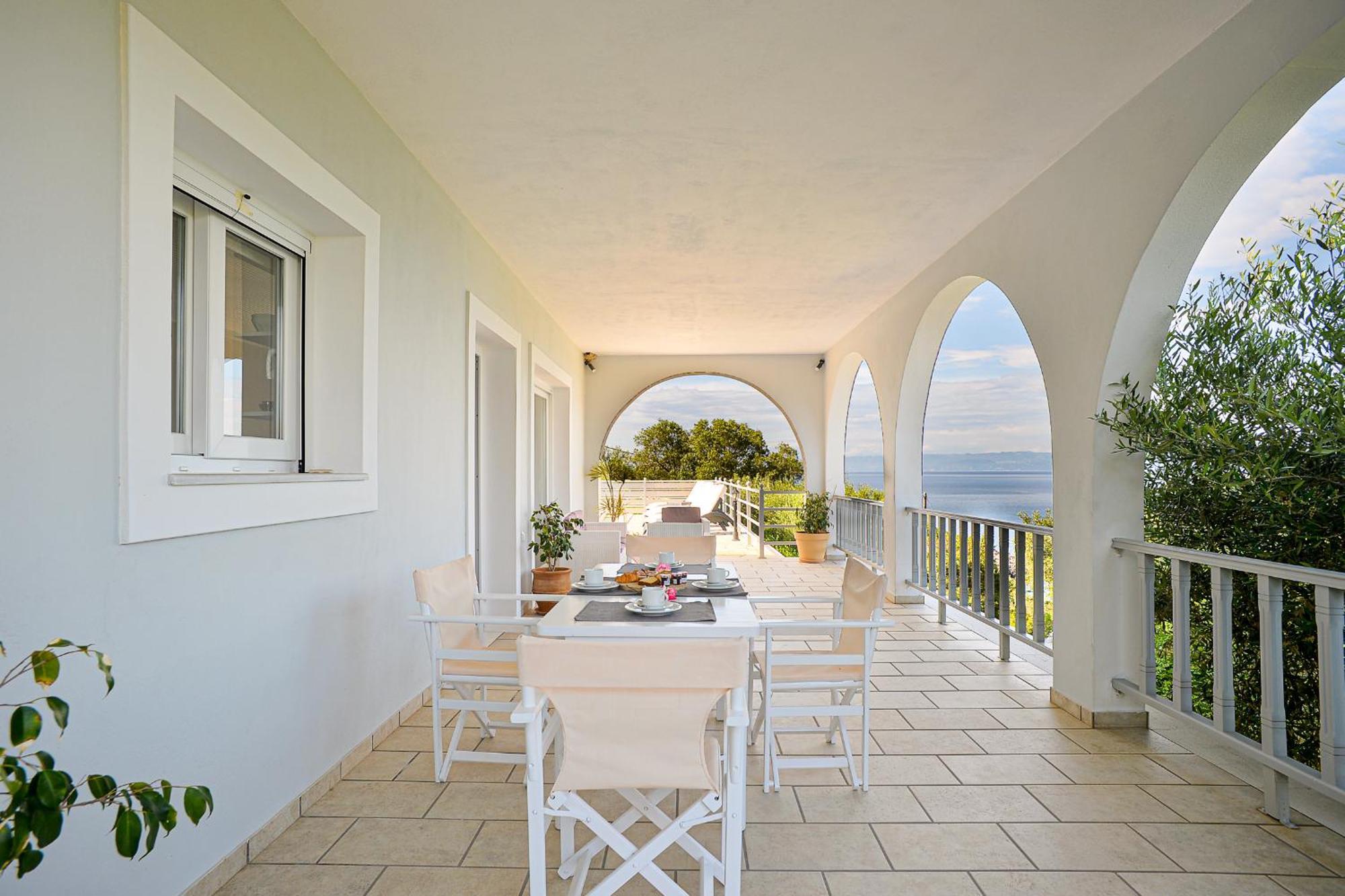 Porto OziasLioniskari Seaviews - Paxoi'S Private Pool Oasis别墅 外观 照片