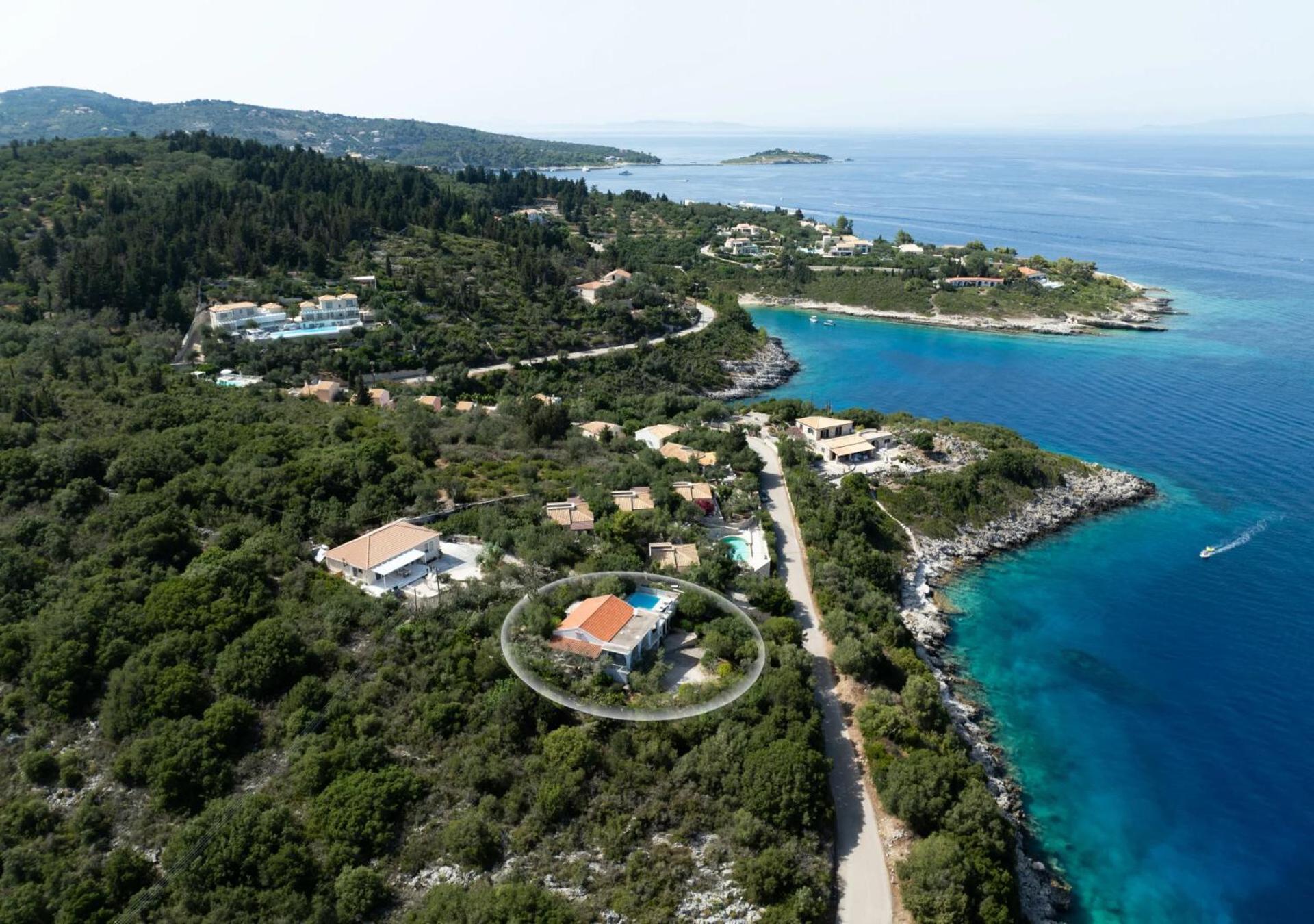 Porto OziasLioniskari Seaviews - Paxoi'S Private Pool Oasis别墅 外观 照片