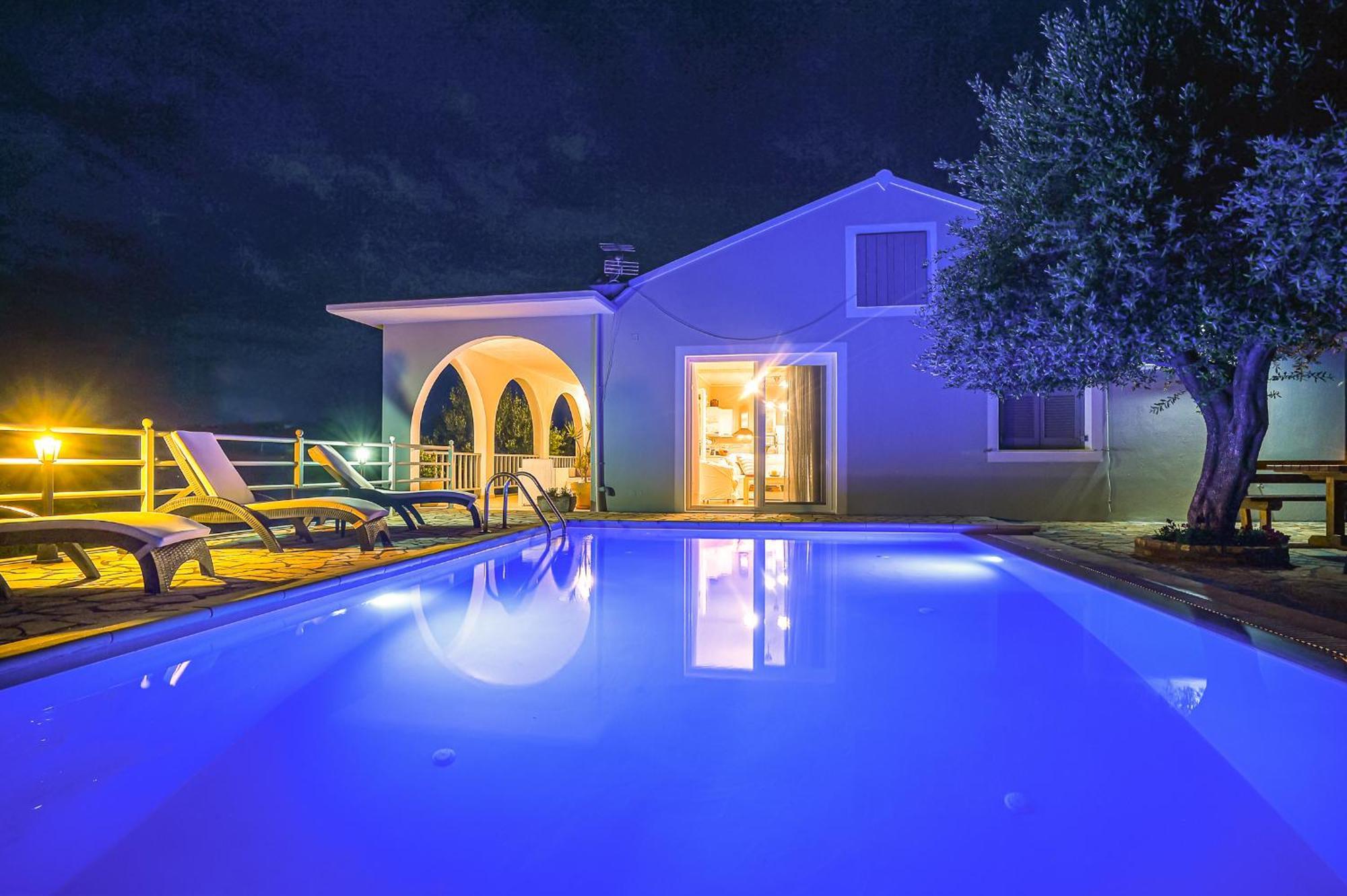 Porto OziasLioniskari Seaviews - Paxoi'S Private Pool Oasis别墅 外观 照片